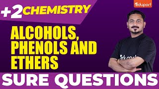 Plus Two Chemistry  Sure Questions  Alcohols Phenols and Ethers  Eduport Plus Two [upl. by Ielirol]