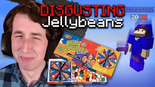 Hypixel Bedwars but I Eat a DISGUSTING Jelly Bean Every Time I Die [upl. by Rowen927]