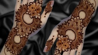 Back Hand Mehndi Designs ll Easy Arabic Mehndi designs for fornt hand ll New Henna Designs For Front [upl. by Aitercal]