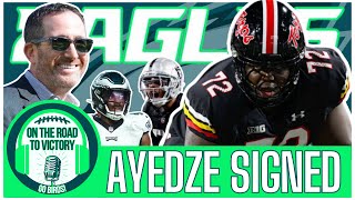 Eagles Sign T Gottlieb Ayedze  CB Tyler Hall To IR  WaivedInjured DB Mekhi Garner  Depth Chart [upl. by Esylla]