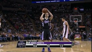 Jimmer Fredette 14 points vs Spurs Full Highlights 41213 [upl. by Elinad]