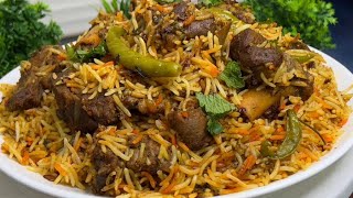 Easy And Best Mutton Biryani Recipe  Mutton Biryani ❤️  1 Kg Mutton Biryani  Eid Special Biryani [upl. by Geralda]