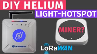 Tutorial Helium Light Hotspot with Dragino LPS8 DLOS8  DIY Helium miner packet forwarder LoRaWAN [upl. by Scheider]