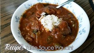 Turtle Sauce Piquant in Cajun French [upl. by Fredella146]