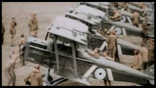 WW1 Aviation History In Color HD part1 [upl. by Gladi]