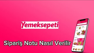 Yemeksepeti Sipariş Notu Nasıl Yazılır [upl. by Oel]