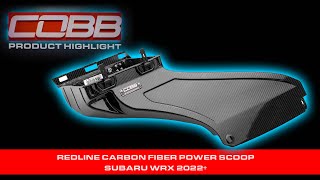 COBB Tuning  Redline Power Scoop 2022 WRX [upl. by Alysa53]