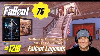 Fallout 76 ☢️ 1218 Weniger schnell für mehr Loot und XP MultiplayerHDFacecam [upl. by Yrellav242]