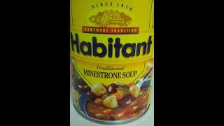 Habitant Traditional Minestrone Soup 2017 [upl. by Vitale884]