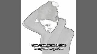 Mon jardin dhiver Stacey Kent French and English subtitles [upl. by Ahsimek]