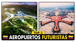 TOP 5 AEROPUERTOS más MODERNOS de COLOMBIA ✈️ [upl. by Annasor175]