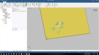 Ansys SCDMPattern modeling of quadrangular pyramid [upl. by Weiser585]