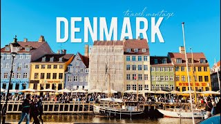 DENMARK TRAVEL MONTAGE  Copenhagen Vlog top attractions Nyhavn Tivoli Round Tower Sakshi Kavee [upl. by Sualokin]