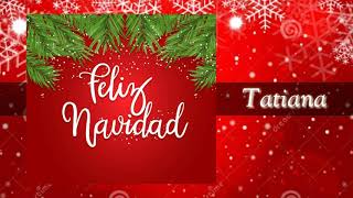 Tatiana Feliz Navidad [upl. by Mad]