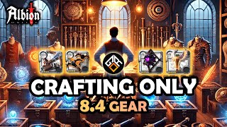 CRATFING aka WASTING silver 84  Full SPEC on everything  Gordinh  ALBION ONLINE [upl. by Yrffej]