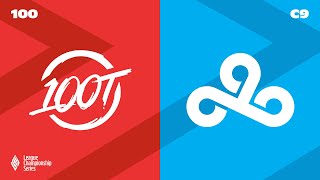 100 vs C9  Game 1  LCS Lock In Semifinals  100 Thieves vs Cloud9 [upl. by Scotti]