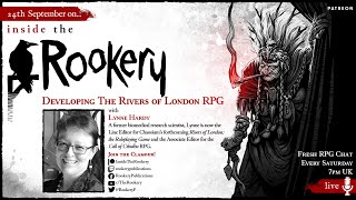 Developing the Rivers of London RPG with Lynne Hardy ITR S3 E18 [upl. by Ahsoyek]