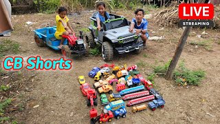 Tractor and Gait car fine lots of toys cars on the way [upl. by Teferi]