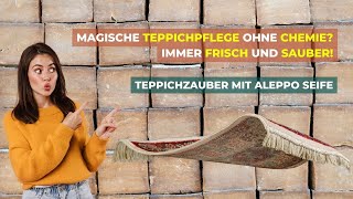 Magische Teppichpflege ohne Chemie [upl. by Harim]