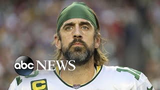 Aaron Rodgers discusses his COVID19 diagnosis l WNT [upl. by Bannerman]