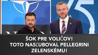 ZELENSKÝ šťastím bez seba SLOVÁCI V ŠOKU Takto prekvapil PELLEGRINI na summite NATO [upl. by Garceau]