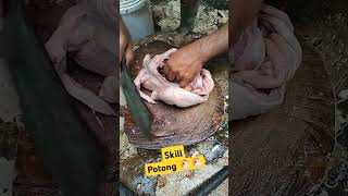 Ayam berat 24 kilo gram Cuma d potong 4 bagian chicken tutorial shorts [upl. by Anne-Corinne]