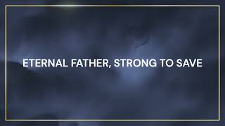 Eternal Father Strong to Save  Royal Air Force  Navy  Army  Triservice version lyrics  RAF [upl. by Nelan]