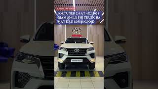 FORTUNER 24 AT 4X2 2024 0987969423 ✅GIẢM 50 LỆ PHÍ TRƯỚC BẠ toyotadaklak fortuner daklak [upl. by Aicerg]