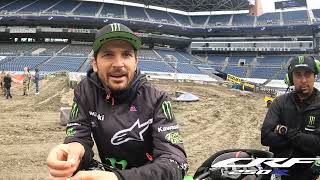 Jason Andersons Long Game Plan  Weege Show Seattle Supercross [upl. by Ennayhs]