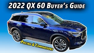 2022 Infiniti QX60 Buyers Guide  Pricing and Comparisons [upl. by Nauqel]