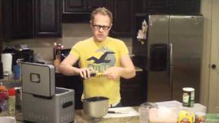 Making Banana Walnut Bread with a Cuisinart Breadmaker and Matt Granato [upl. by Weaks]