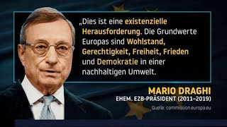 Draghi schlägt Alarm EUWirtschaft braucht radikale Reformen und Investitionen [upl. by Orelle]