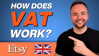 How VAT Works For Etsy Sellers  UK VAT Explained [upl. by Norrv]