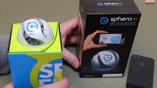 Orbotix Limited Edition Sphero 20 Revealed  Detailed Unboxing  Setup  Zoom in on Robot inside [upl. by Aicirtan]