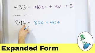 Writing Whole Numbers in Expanded Form [upl. by Nidraj]