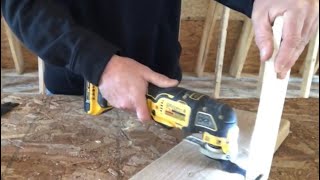 How to use a Oscillating Multi Tool for beginners Diy Tool School Episode 9 [upl. by Enahpad391]