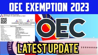 BM ONLINE OEC EXEMPTION 2023 [upl. by Nnoj120]