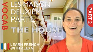 Features of a House in French basic French vocabulary from Learn French With Alexa [upl. by Peggie]