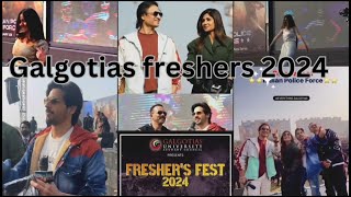 Galgotias university freshers 2024 Siddhartha GalgotiasUniversity1 theshilpashettykundra [upl. by Nameerf]