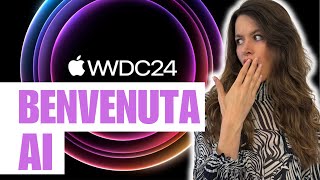 Arriva lIntelligenza artificiale su iPhone  tutte le novità del WWDC24 [upl. by Nojel]