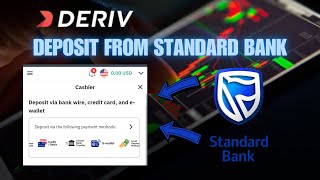 How to deposit into your Deriv account from Standard Bank 2023  Forex Trading  Boom and Crash [upl. by Ledarf]