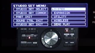 Roland Integra7  Studio Set Start Up [upl. by Flavio]