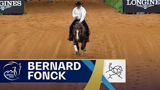 Bernard Fonck Delights the Crowd at Tryon2018  Reining  FEI World Equestrian Games 2018 [upl. by Aivuy]