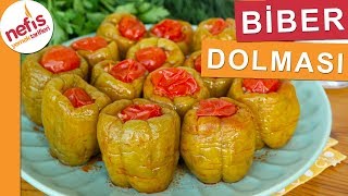 EN KOLAY Biber Dolması Nasıl Yapılır  Nefis Yemek Tarifleri [upl. by Artimas135]