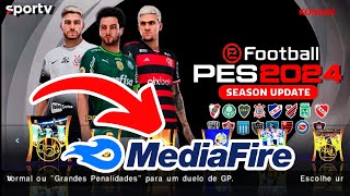 🚨 LANÇOU eFOOTBALL PES 2025  PPSSPP  LIBERTADORES MOD COPA AMÉRICA MEDIAFIRE ANDROID DIRETO [upl. by Lyj]