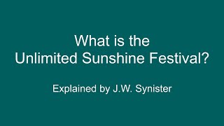 The Unlimited Sunshine Festival Saturday April 15th at Ozona Brewing Company [upl. by Suraved861]