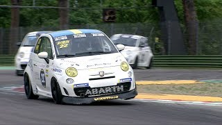 Trofeo Abarth 500 a Imola 2018 [upl. by Abrahams]