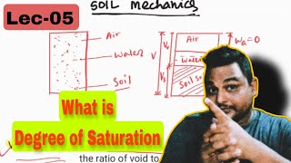 Degree of Saturation ☝️ Soil Mechanics notes  Lec০5👋 easycivilassam soilmechanics civil [upl. by Oeht]