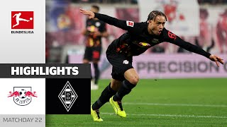 Xavi amp Openda Claim WellDeserved Leipzig Win  Leipzig  Mgladbach  Highlights  MD 22 Buli 2324 [upl. by Alwyn]