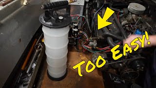 ZOOYL Oil Fluid Extractor  Vacuum Pump Change Your Boat Oil Easily Through The Dipstick NTDT [upl. by Koren]